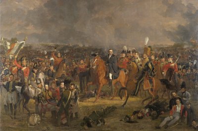 La battaglia di Waterloo, 1824 da Jan Willem Pieneman